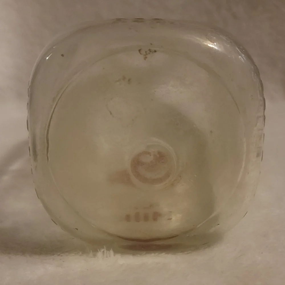 Vintage Meadow Gold Milk Bottle